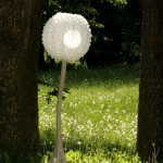 šviestuvas "Pumpuras " , gaubto skersmuo ~50 cm , dizainas Kristina Diglė