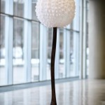 šviestuvas   "Pumpuras "  ,  gaubto  skersmuo  ~50 cm  , dizainas  Kristina Diglė